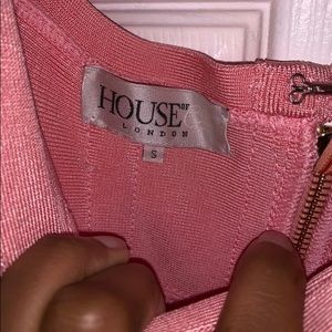 House of CB Pink Bodycon Dress